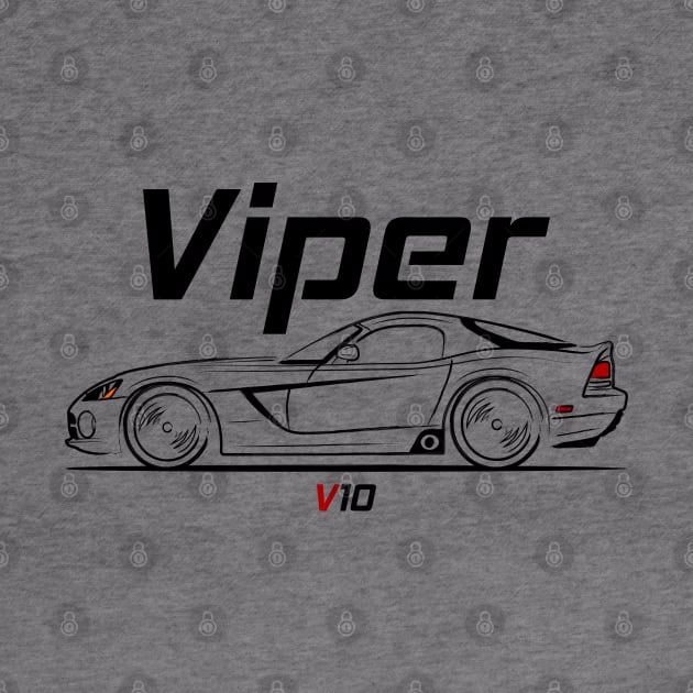 Classic Viper Muscle V10 Racing by GoldenTuners